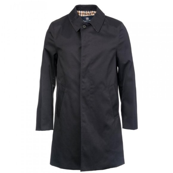 Aquascutum London Other - AQUASCUTUM Broadgate Cotton Nay Blue Trench